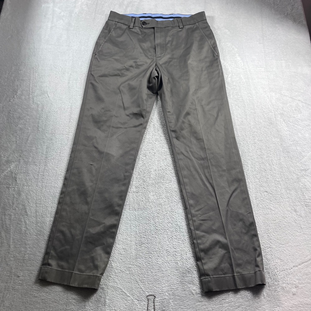 Brooks Brothers Milano Lightweight Advantage Chino Pants Mens 30x30 Olive Drab